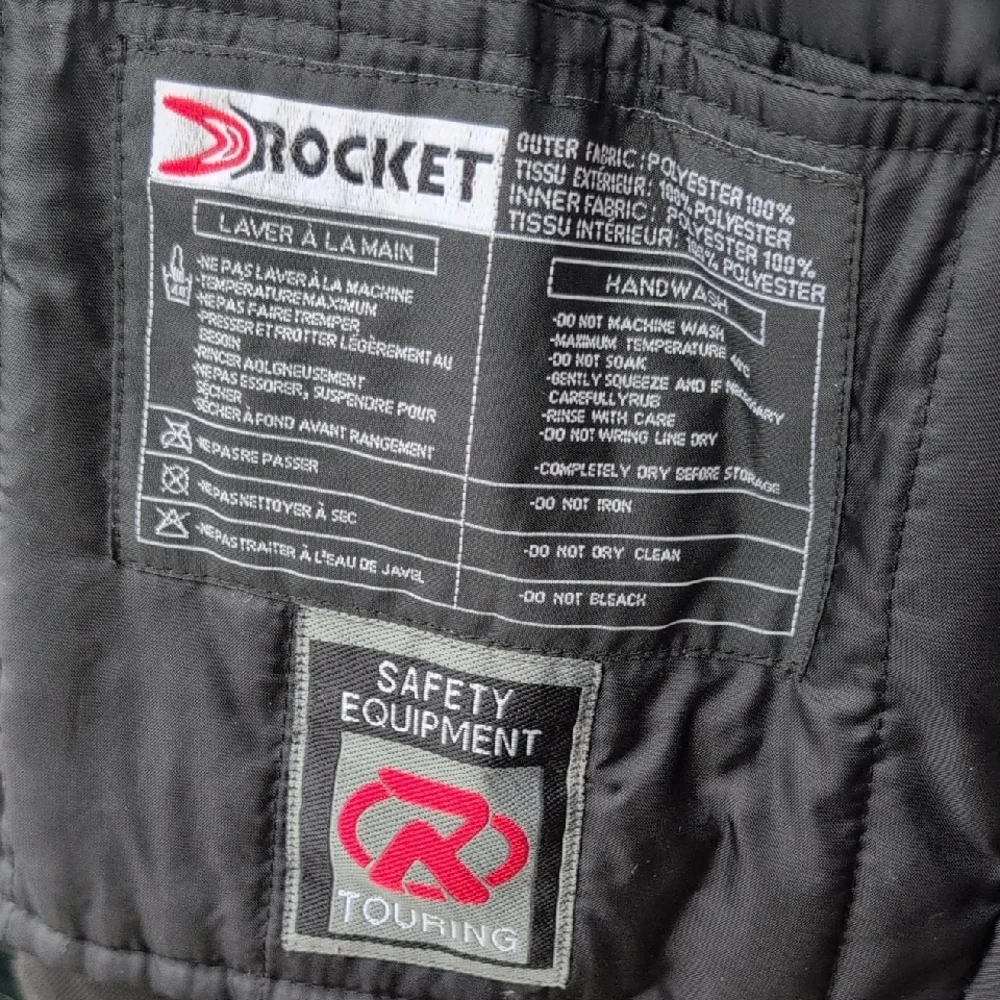 Joe Rocket Black and Gray Performance Jacket - Picture 9 of 12
